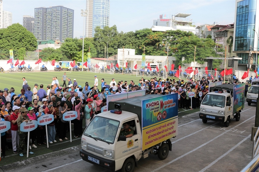 Quận Đống Đa phát động chiến dịch phòng, chống sốt xuất huyết 